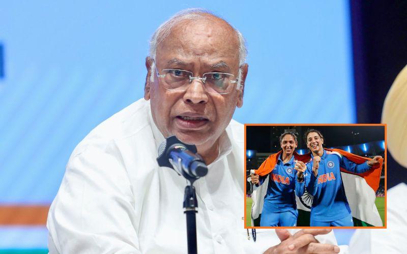 भारतीय महिला क्रिकेट टीम ने न सिर्फ विश्व कप, बल्कि हर भारतीय का दिल भी जीता- मल्लिकार्जुन खड़गे