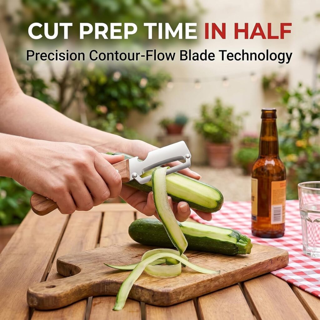 Premium Kitchen Peeler with Bottle Opener